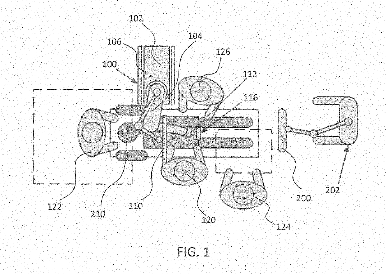 System and method for a surveillance marker in robotic-assisted surgery