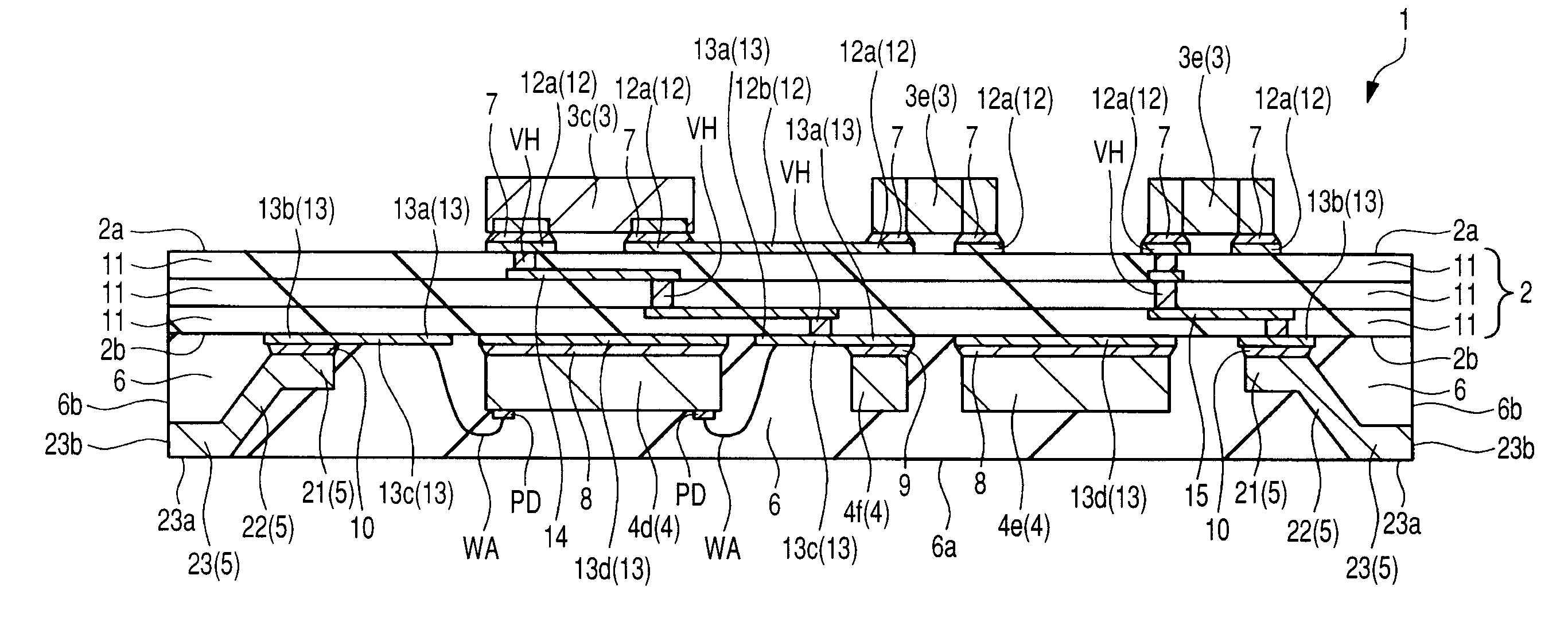 Electronic device and manufacturing method therefor