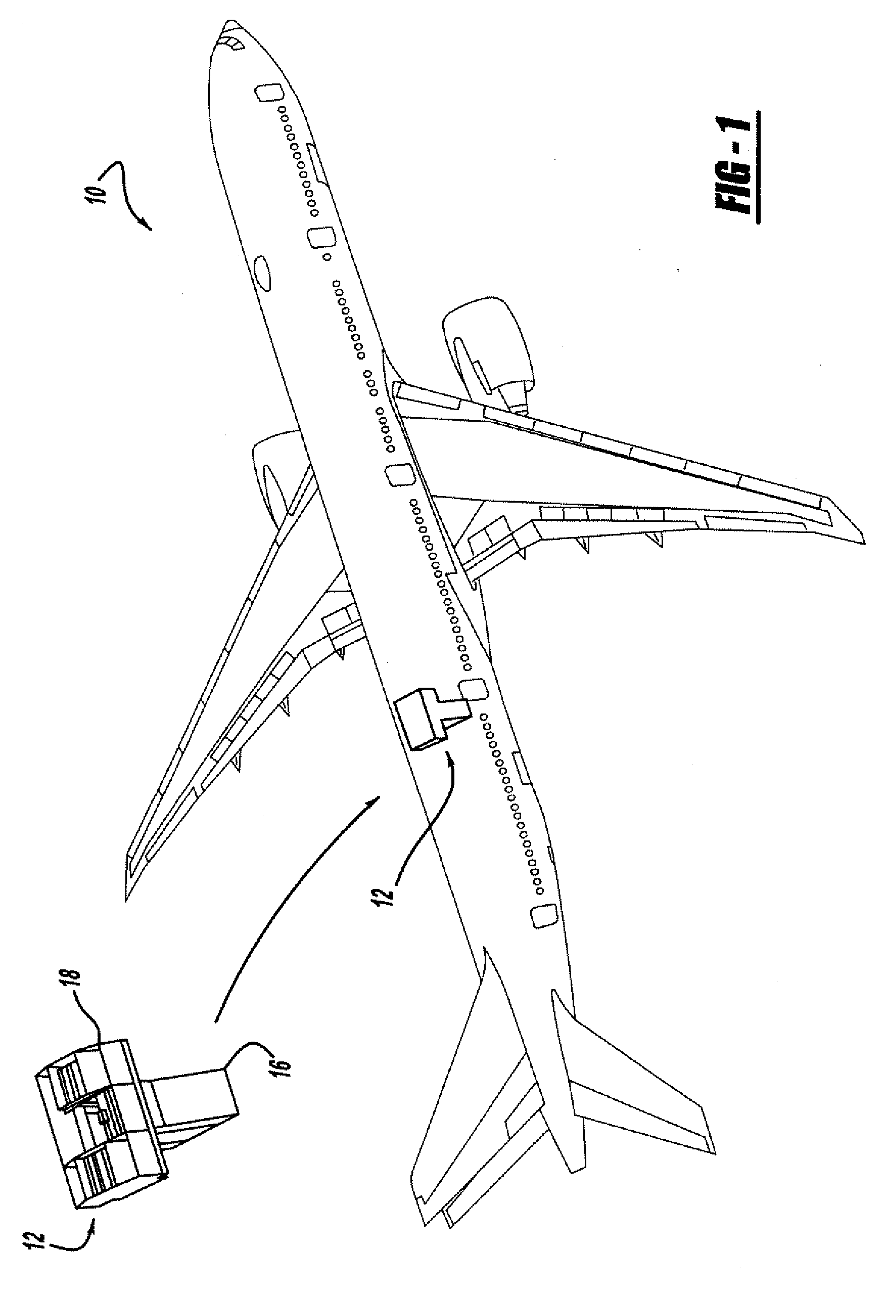 Integrated transport system for overhead stowage