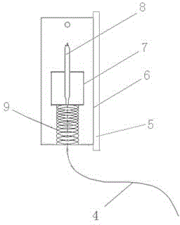 Electric vehicle charging pile for automatically controlling and performing fire extinguishing