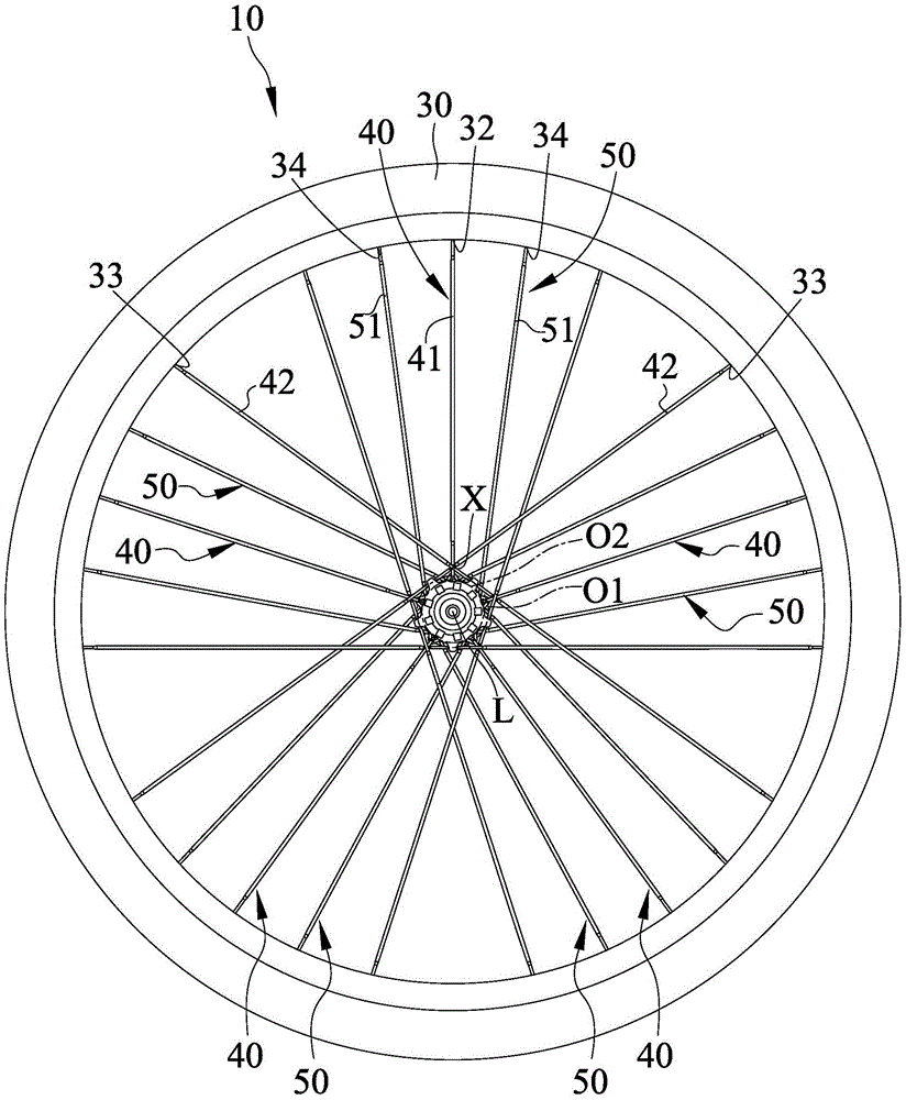 Rim with high-strength spoke weave