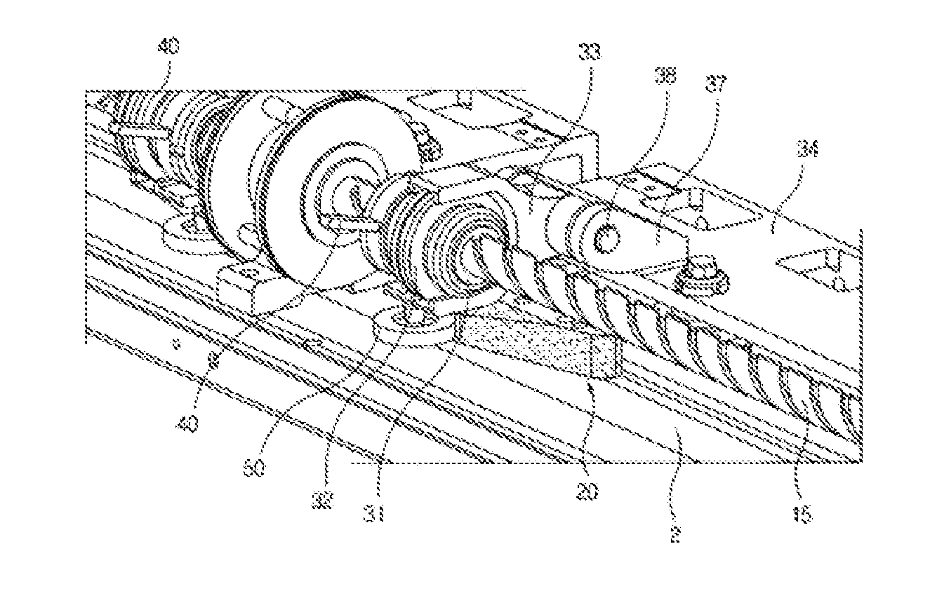 Electric door-locking apparatus, and electric door comprising same