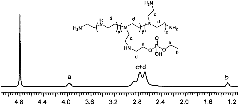 Polyethyleneimine derivative and application thereof as gene delivery carrier