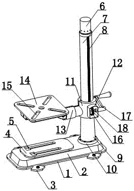 Ascending and descending conveying device for aluminum ceiling board ceiling installation