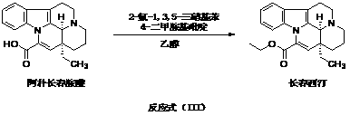 Preparation method of vinpocetine