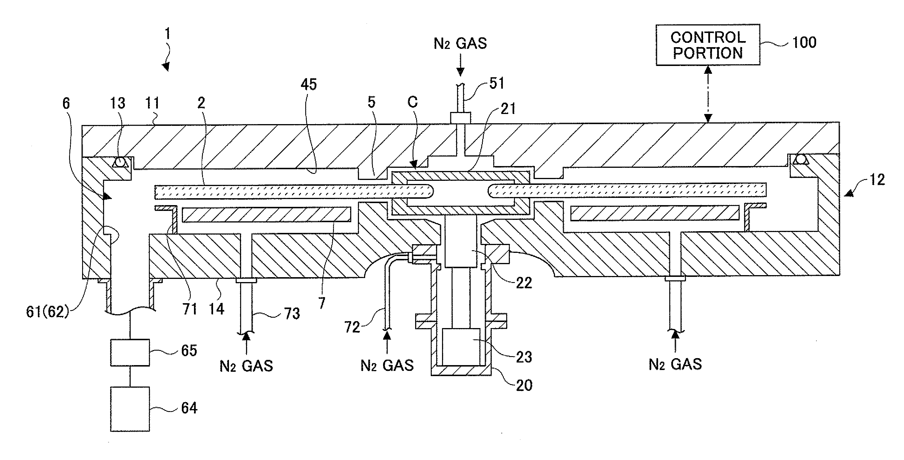 Activated gas injector, film deposition apparatus, and film deposition method