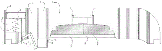 Assembly type radiator for LED lamp and LED lamp provided with radiator