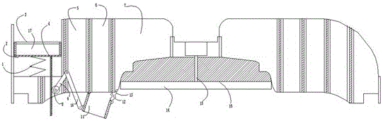 Assembly type radiator for LED lamp and LED lamp provided with radiator