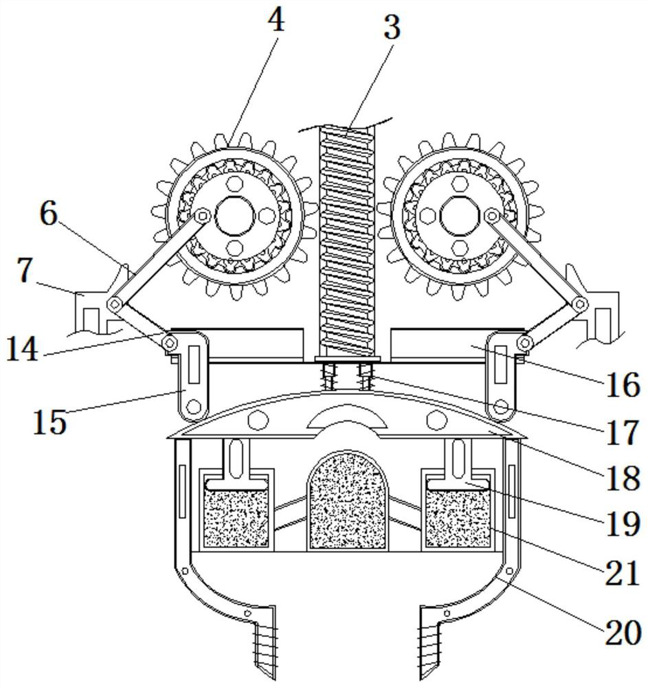 Saving-type dispensing device used in production of main board of game handle