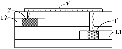 Electrostatic protection circuit structure, display panel and display device