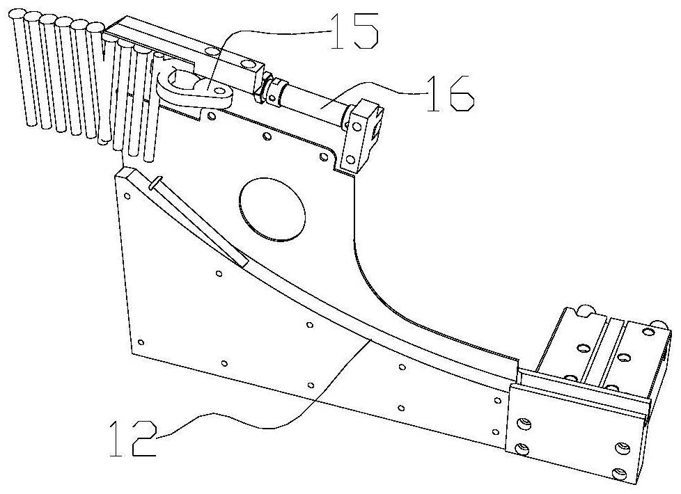 Seat tray pin riveting machine