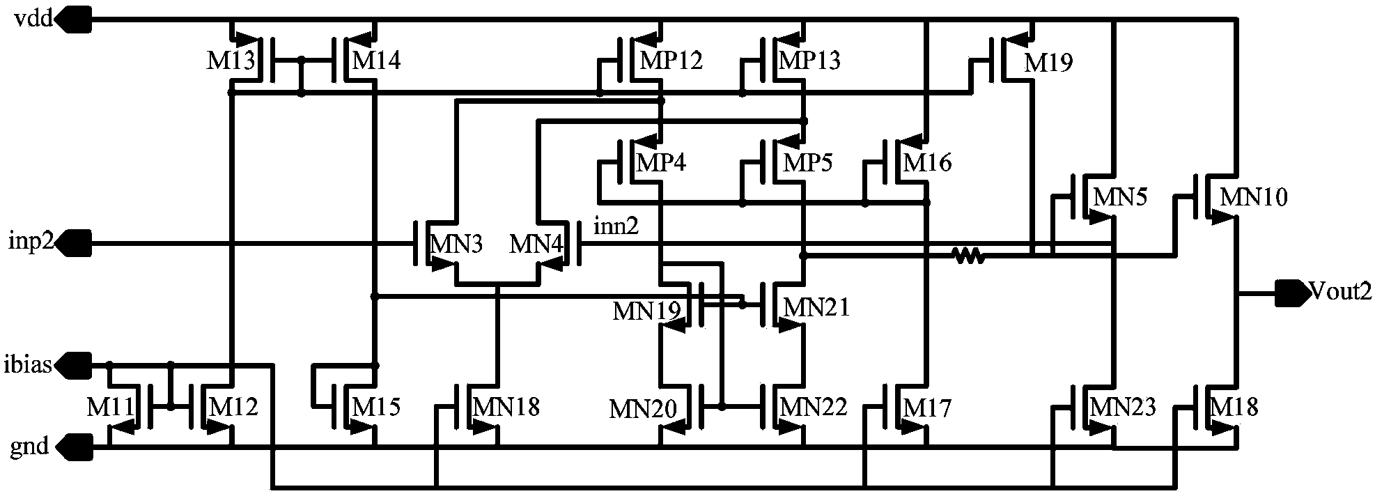 Simulation reference level buffer for pipelined analog-digital converter