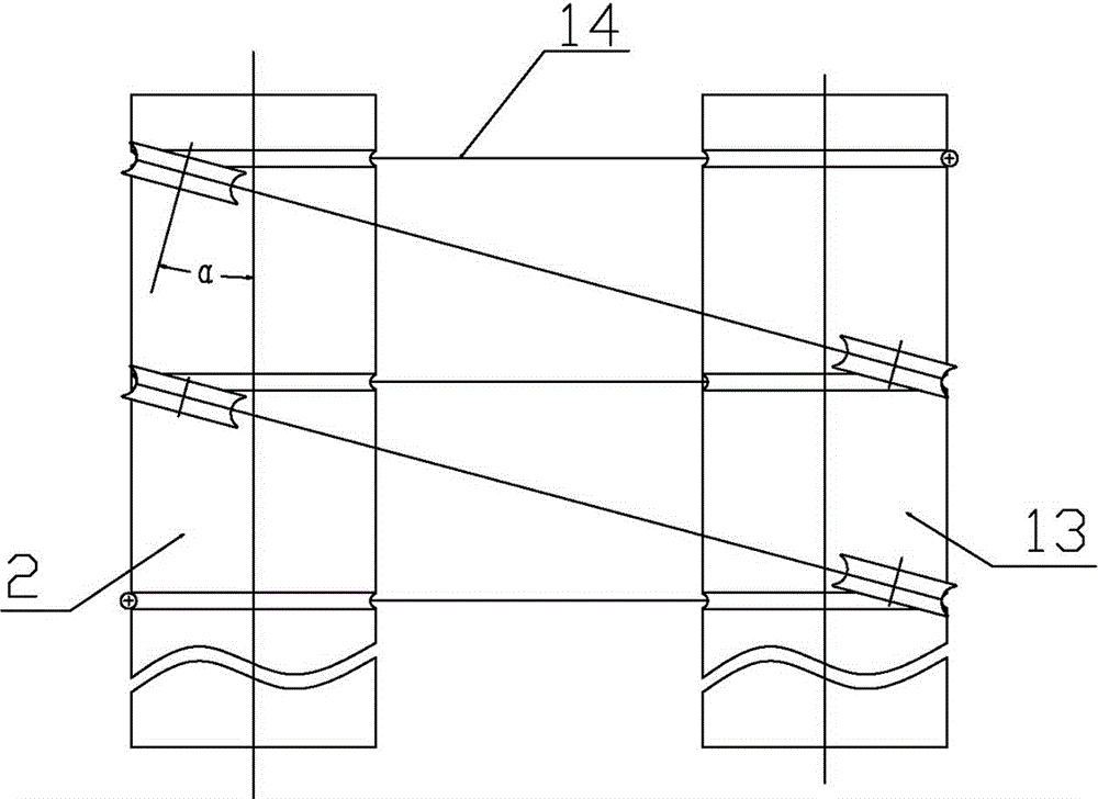 Wire regulating device of multi-wire cutting machine steel wire