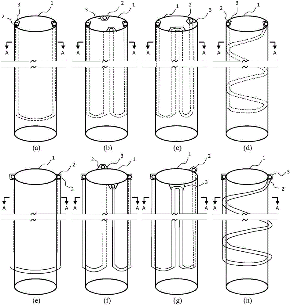 Novel steel pipe energy pile capable of improving utilization efficiency of shallow layer geothermal energy and manufacturing method thereof