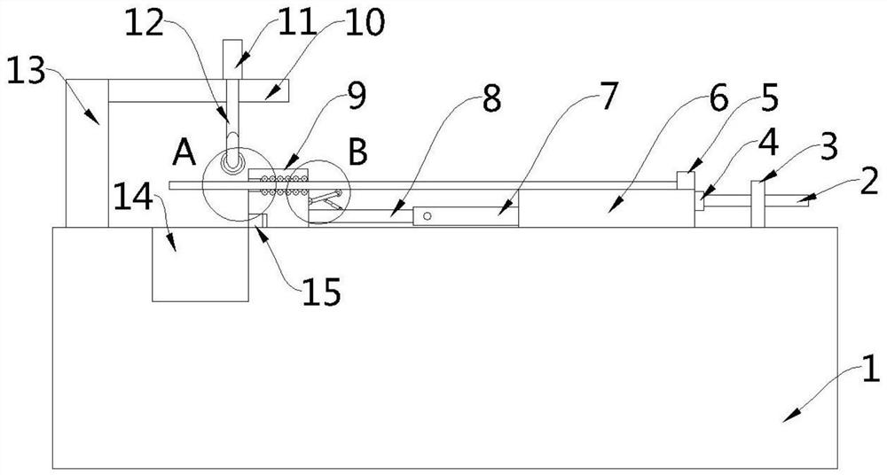 A plate bending device for computer main case production