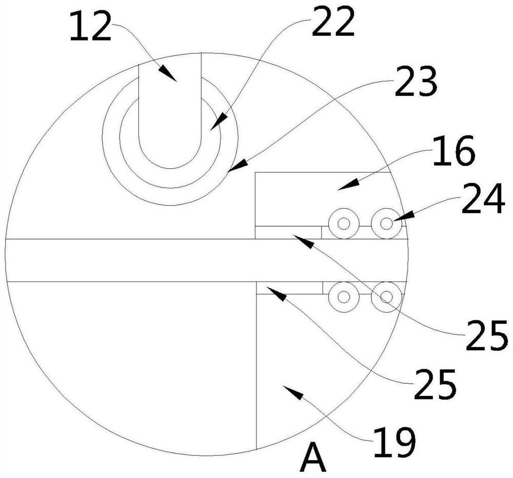 A plate bending device for computer main case production