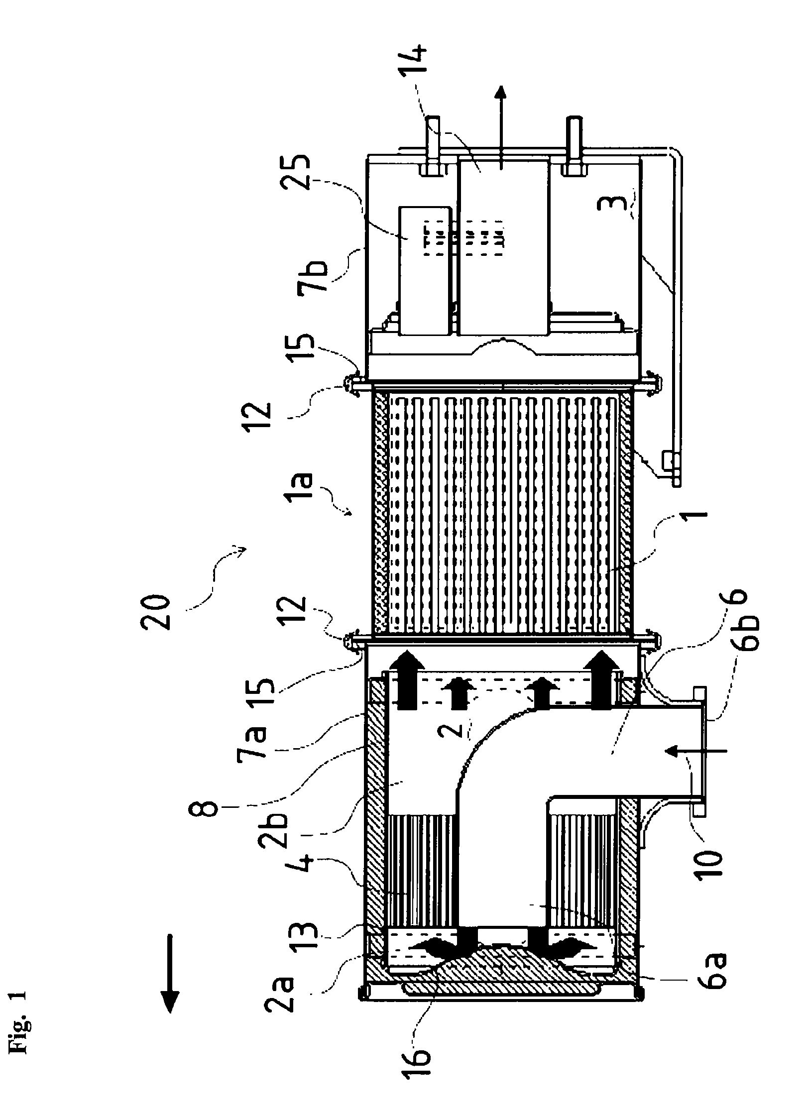 Black Exhaust Purification Apparatus For Diesel Engine