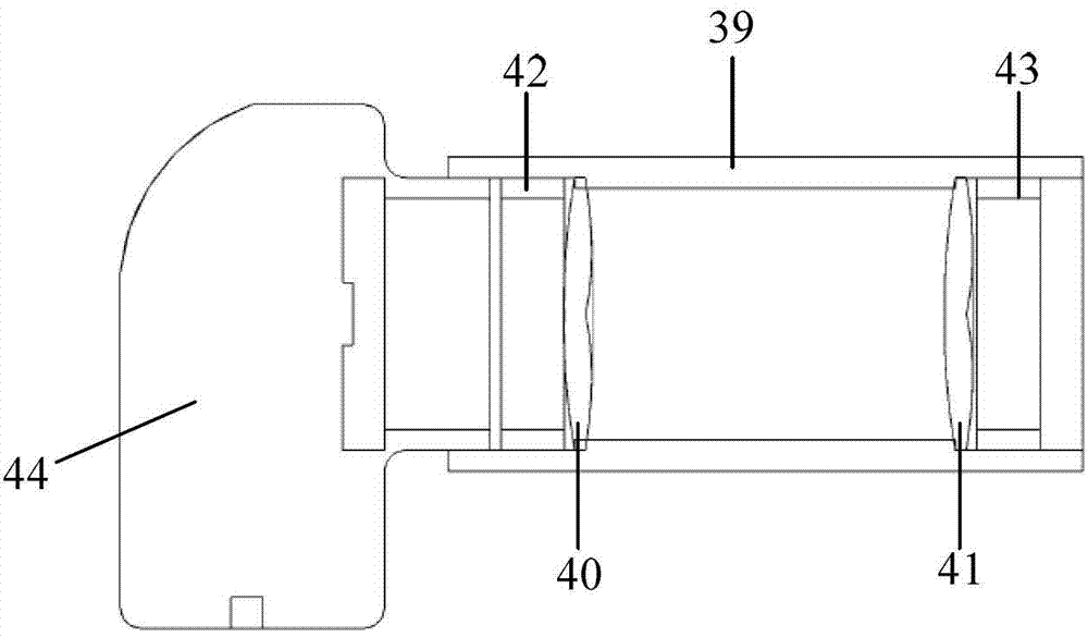 Dust haze component on-line monitoring device