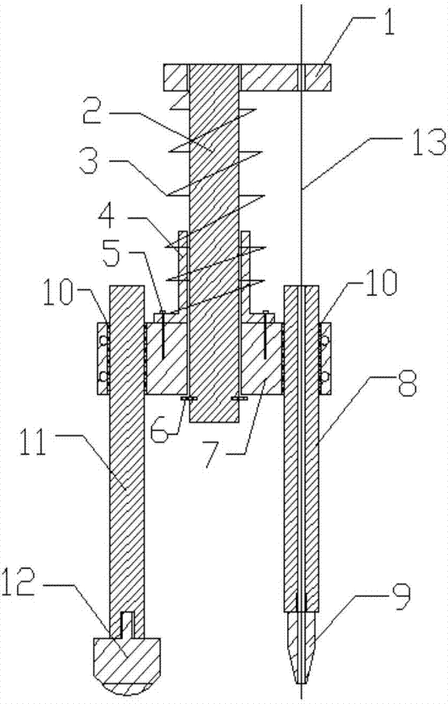 Height tracking device and method for mechanical underwater arc cutting trolley