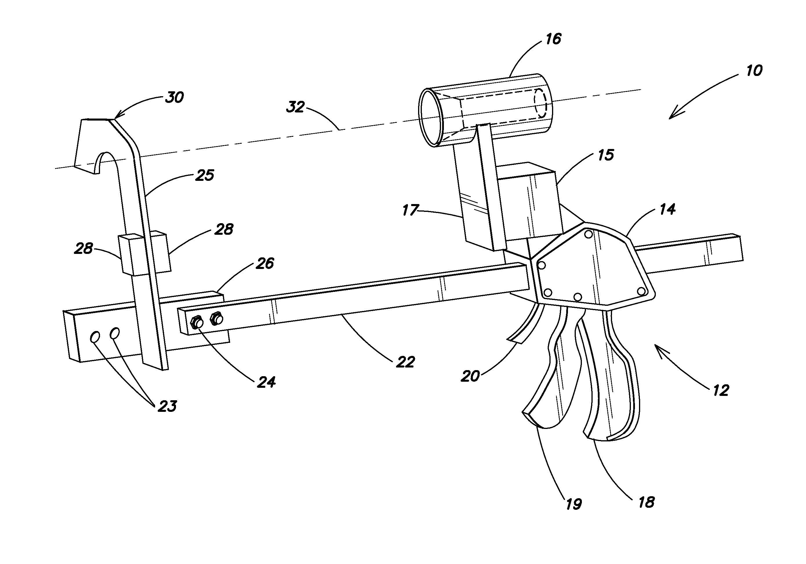 Air brake service tool