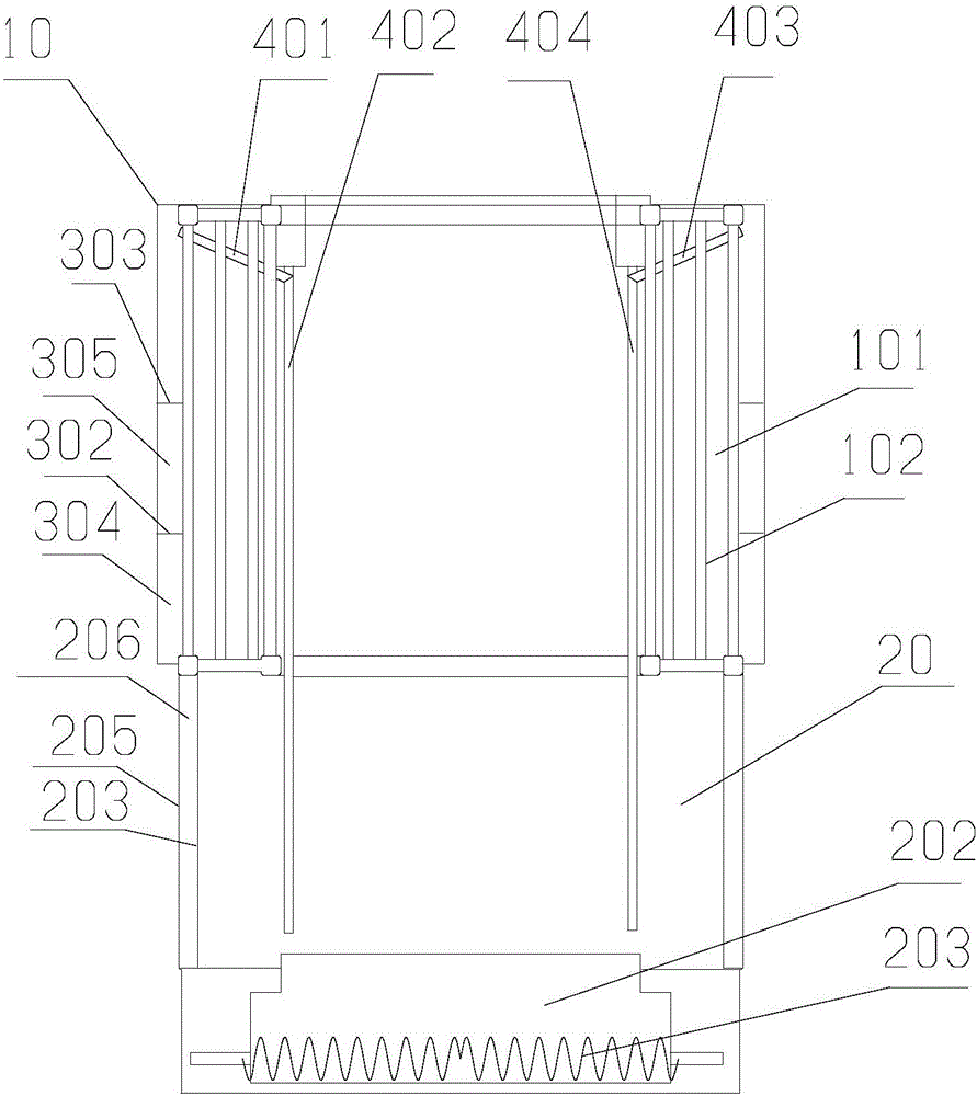 Domestic rubbish disposal device convenient for slag discharging