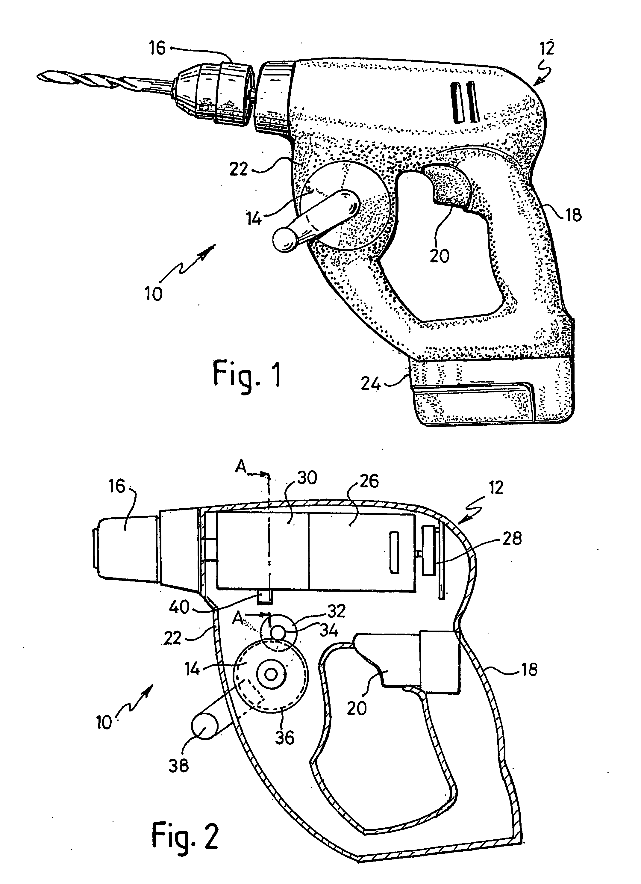 Handwheel-operated device