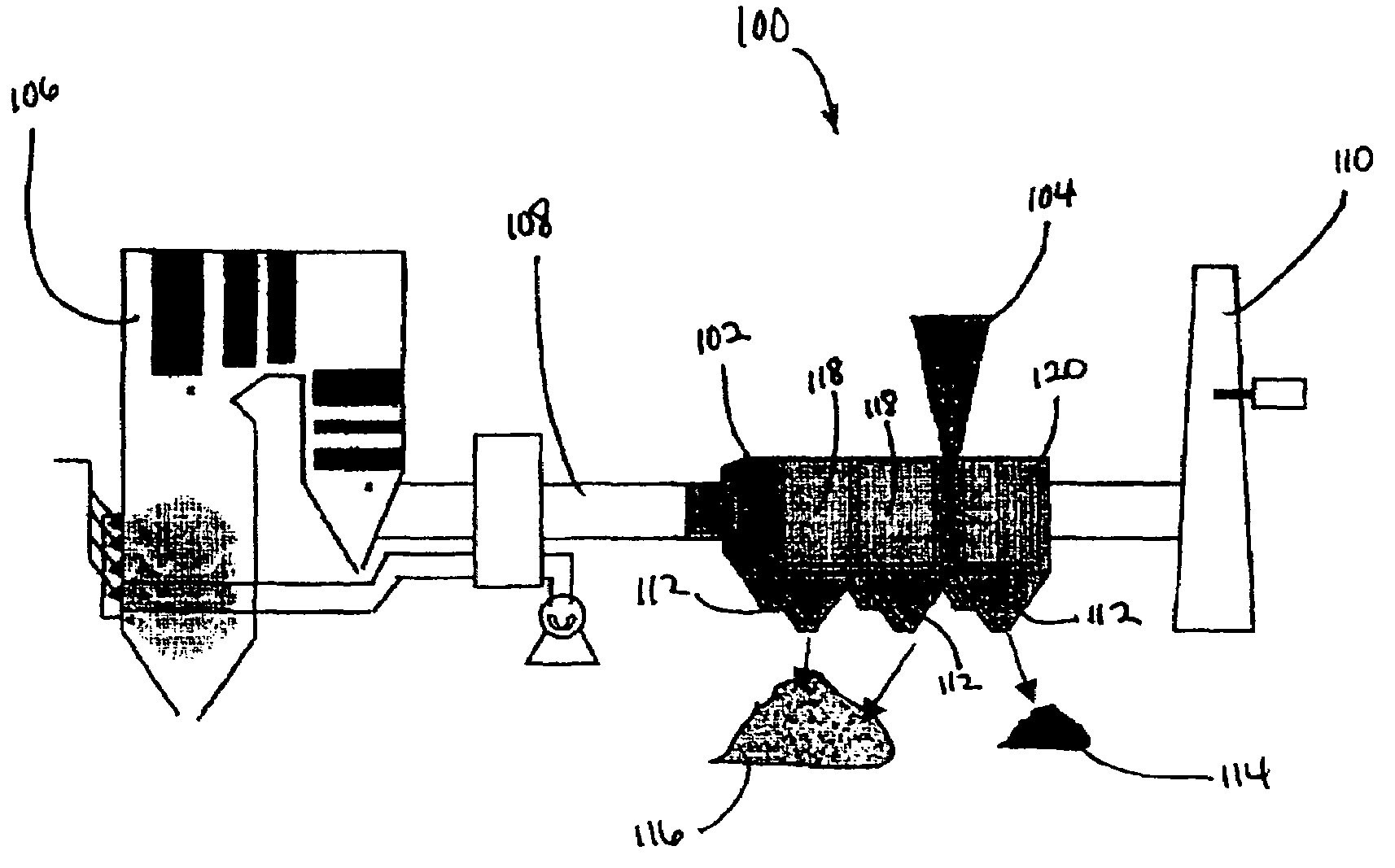 Method and apparatus for removing particulate and vapor phase contaminants from a gas stream