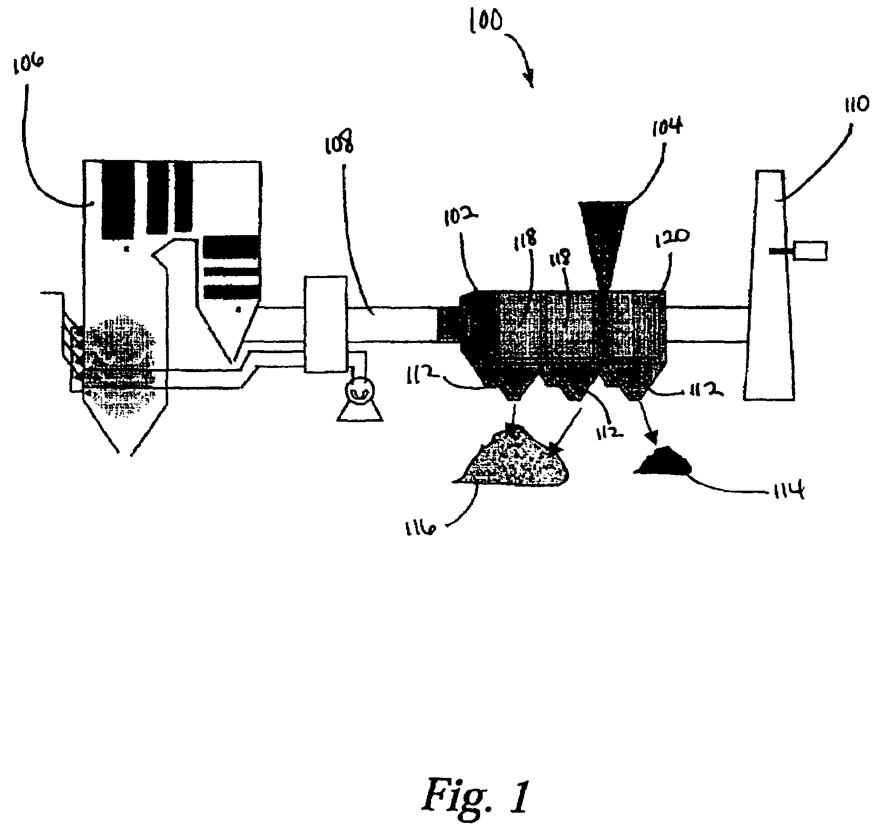 Method and apparatus for removing particulate and vapor phase contaminants from a gas stream