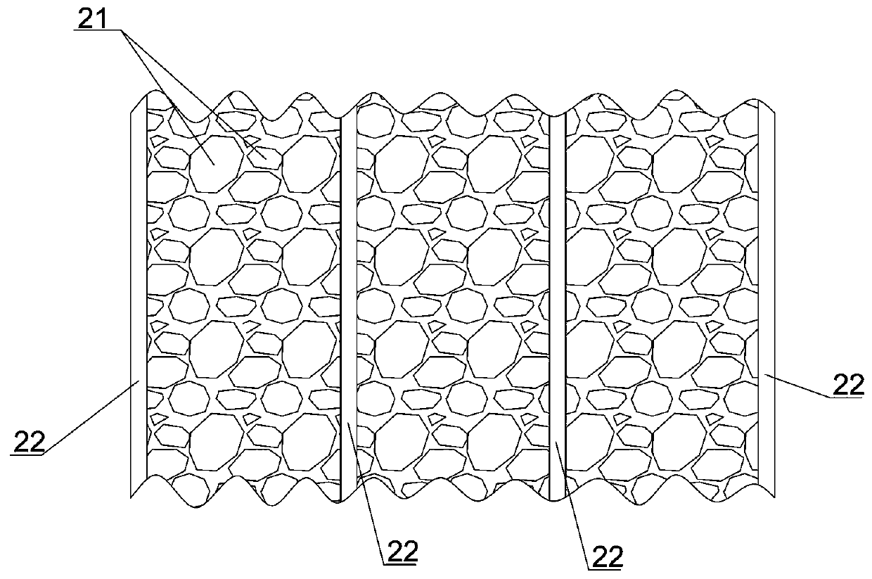 Plant organic combination compound ecological protection slope and construction method