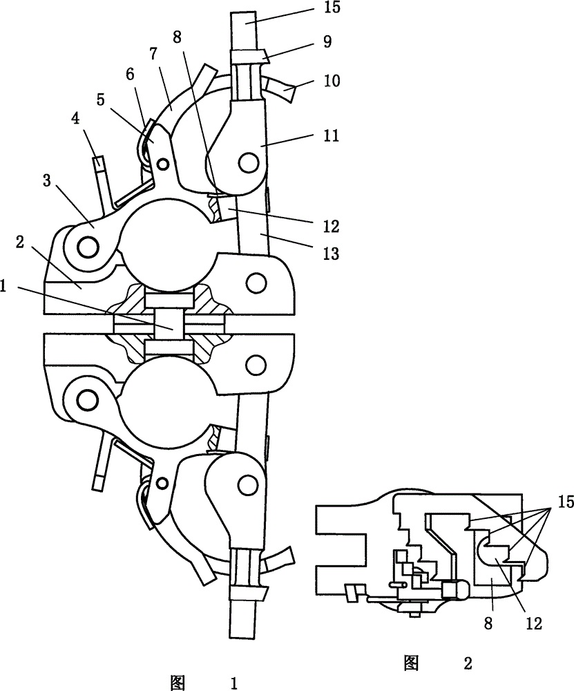 Rapidly assembled/disassembled fastener