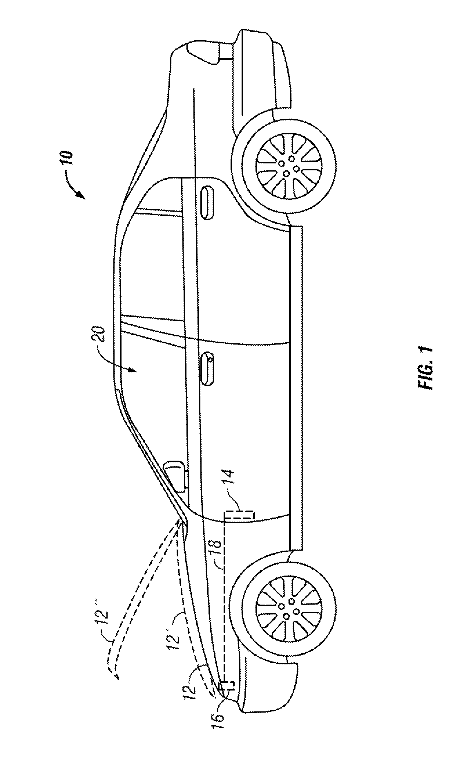 Dual action hood latch assembly for a vehicle