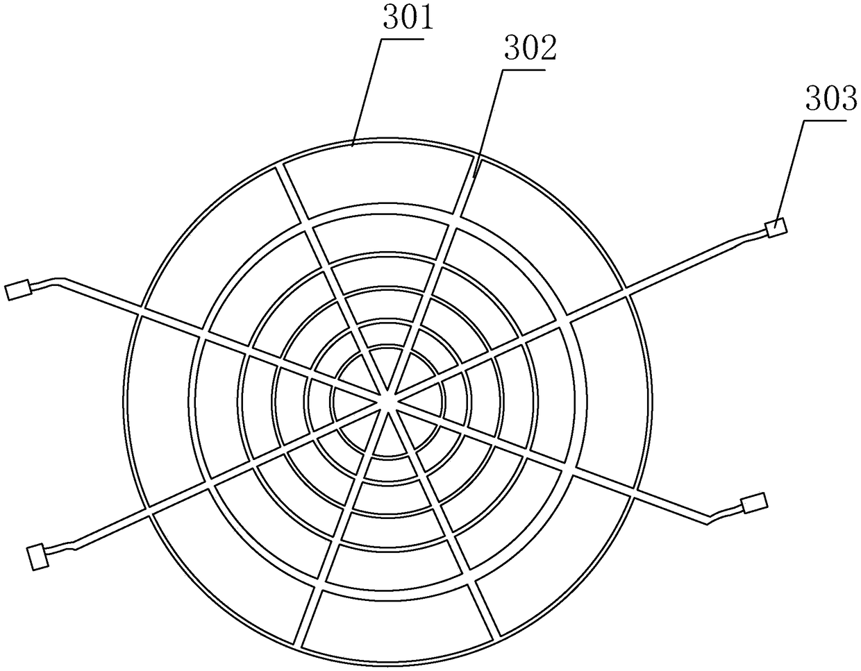 Device capable of simulating surface subsidence of mining area in coal mine teaching