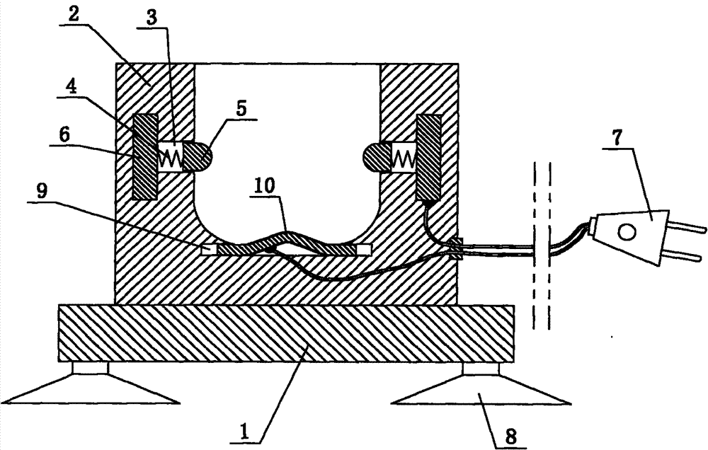 Lamp holder for bulb test