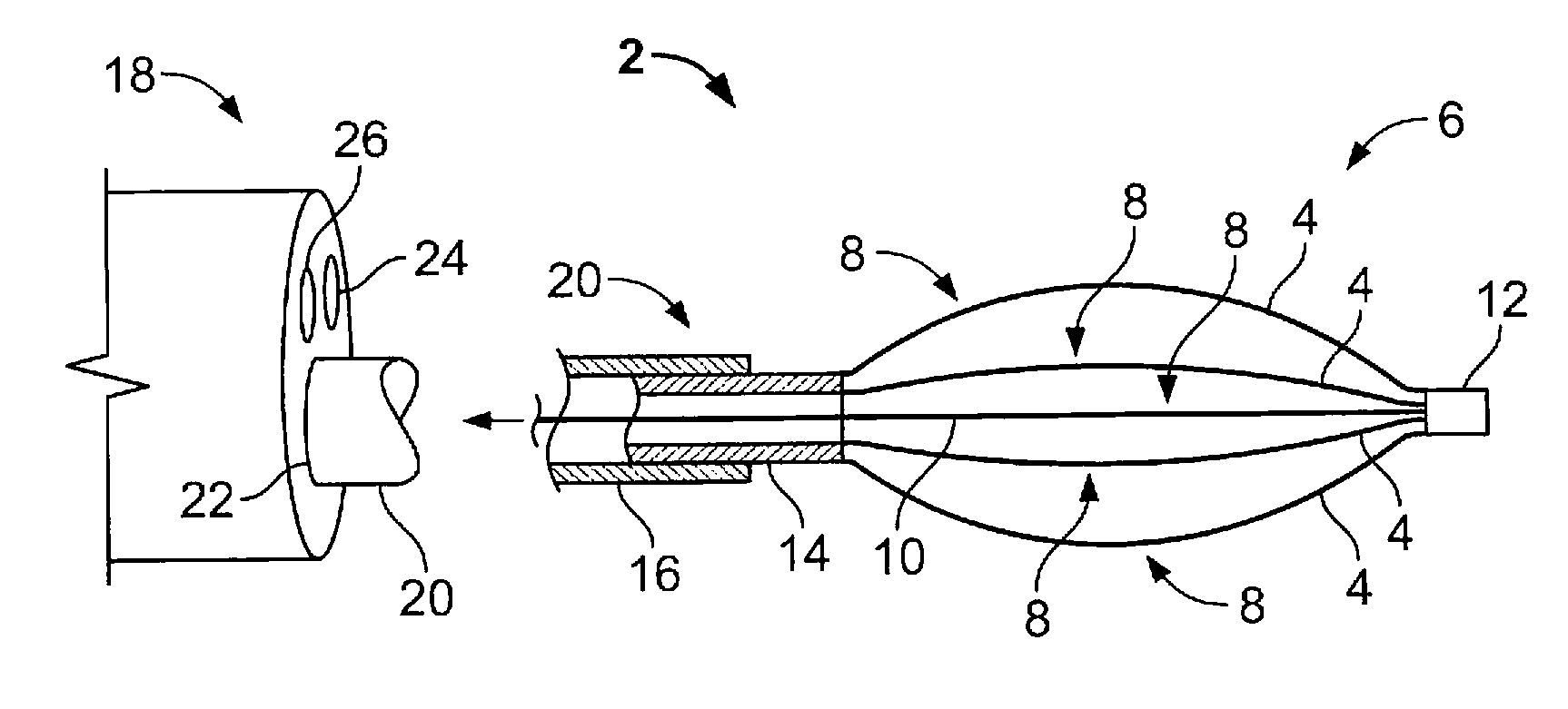 Medical device with procedure improvement features