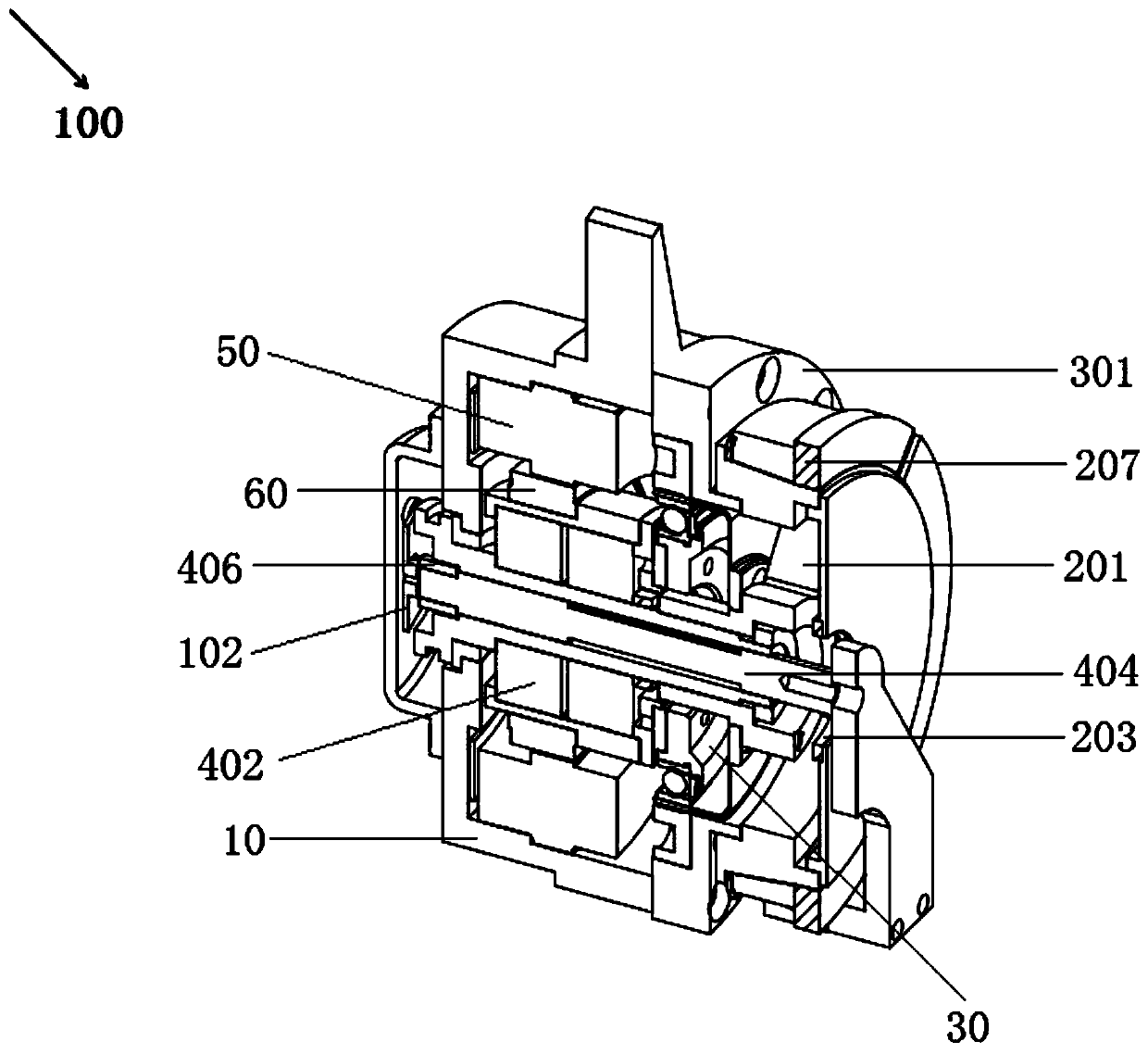 Flexible exoskeleton joint actuator capable of being clutched