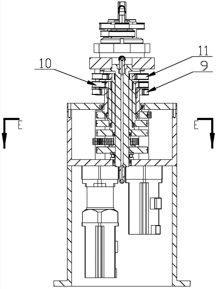 SCARA type mechanical arm