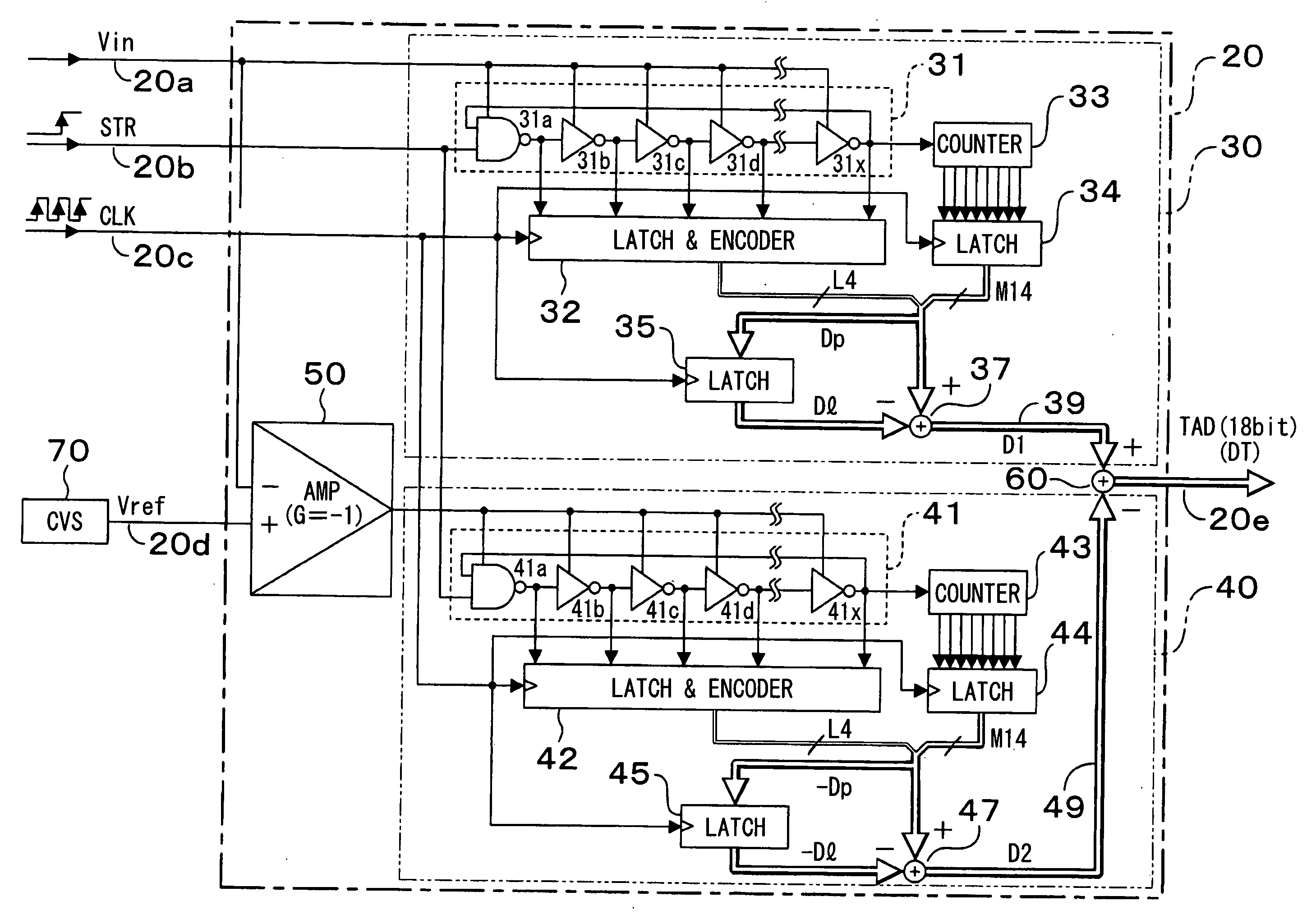 A/D converter circuit and A/D conversion method