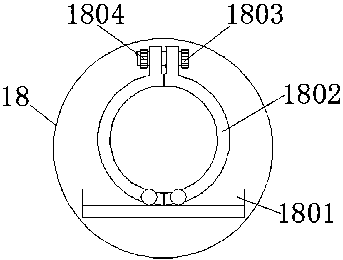 Convenient-to-use high-rise fire extinguishing device installed on roof