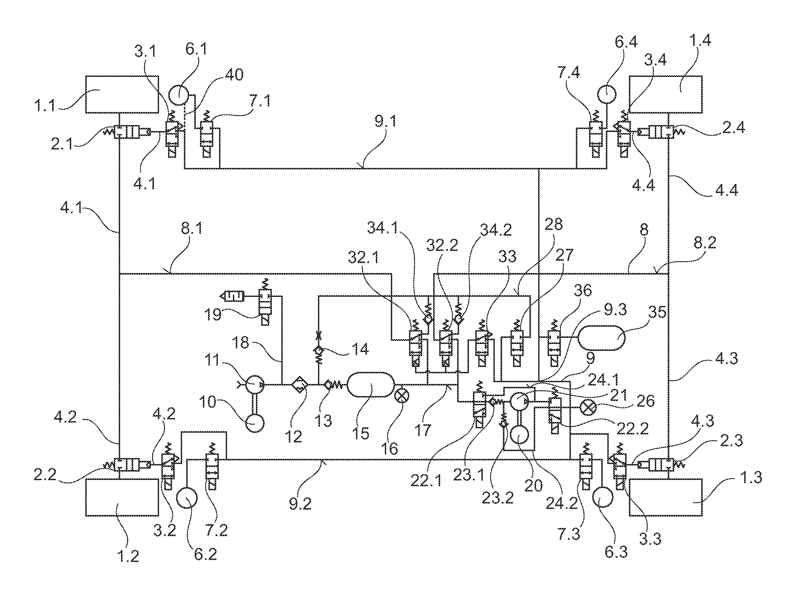 Tire inflation system