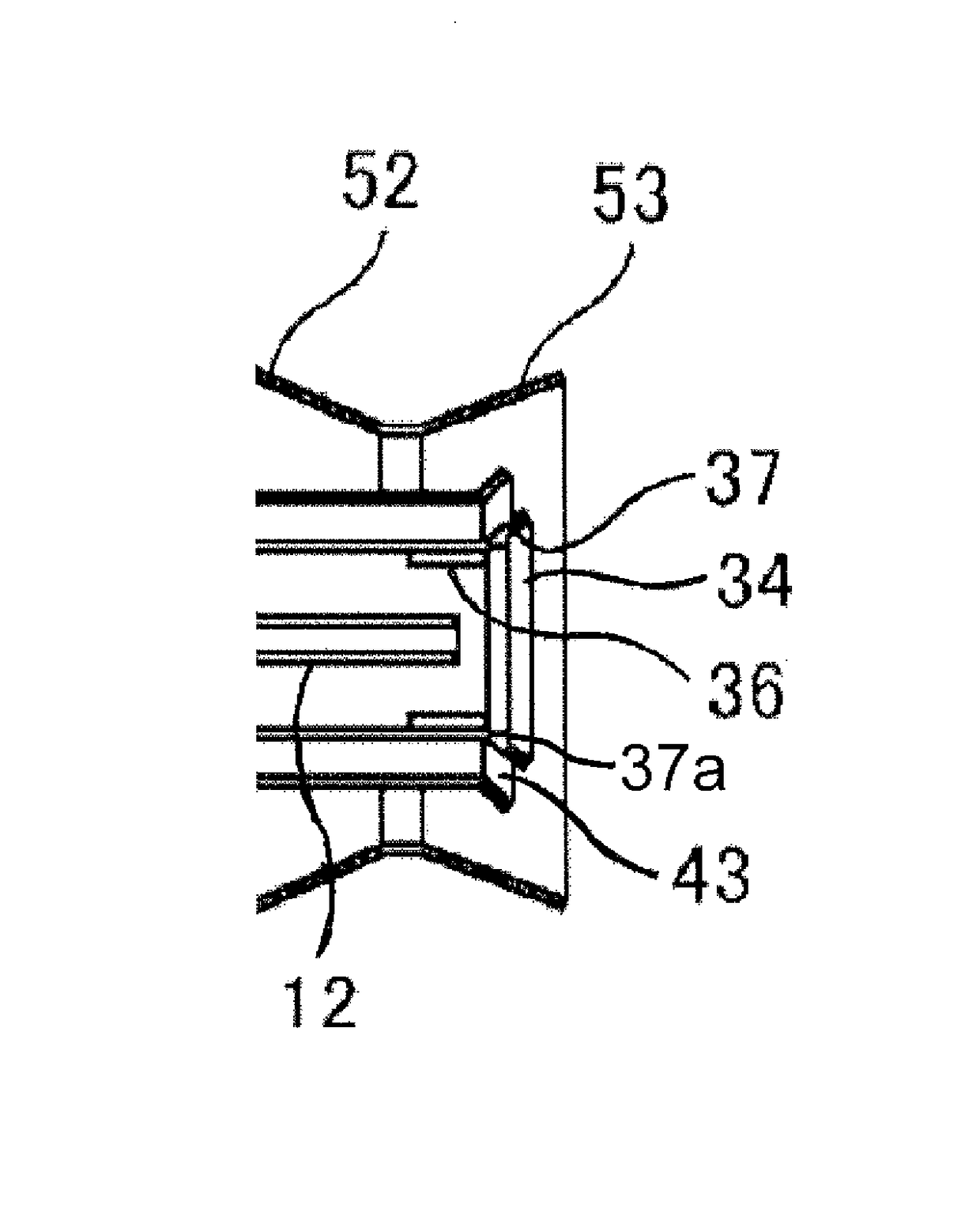 Biomass-mixed, pulverized coal-fired burner and fuel combustion method