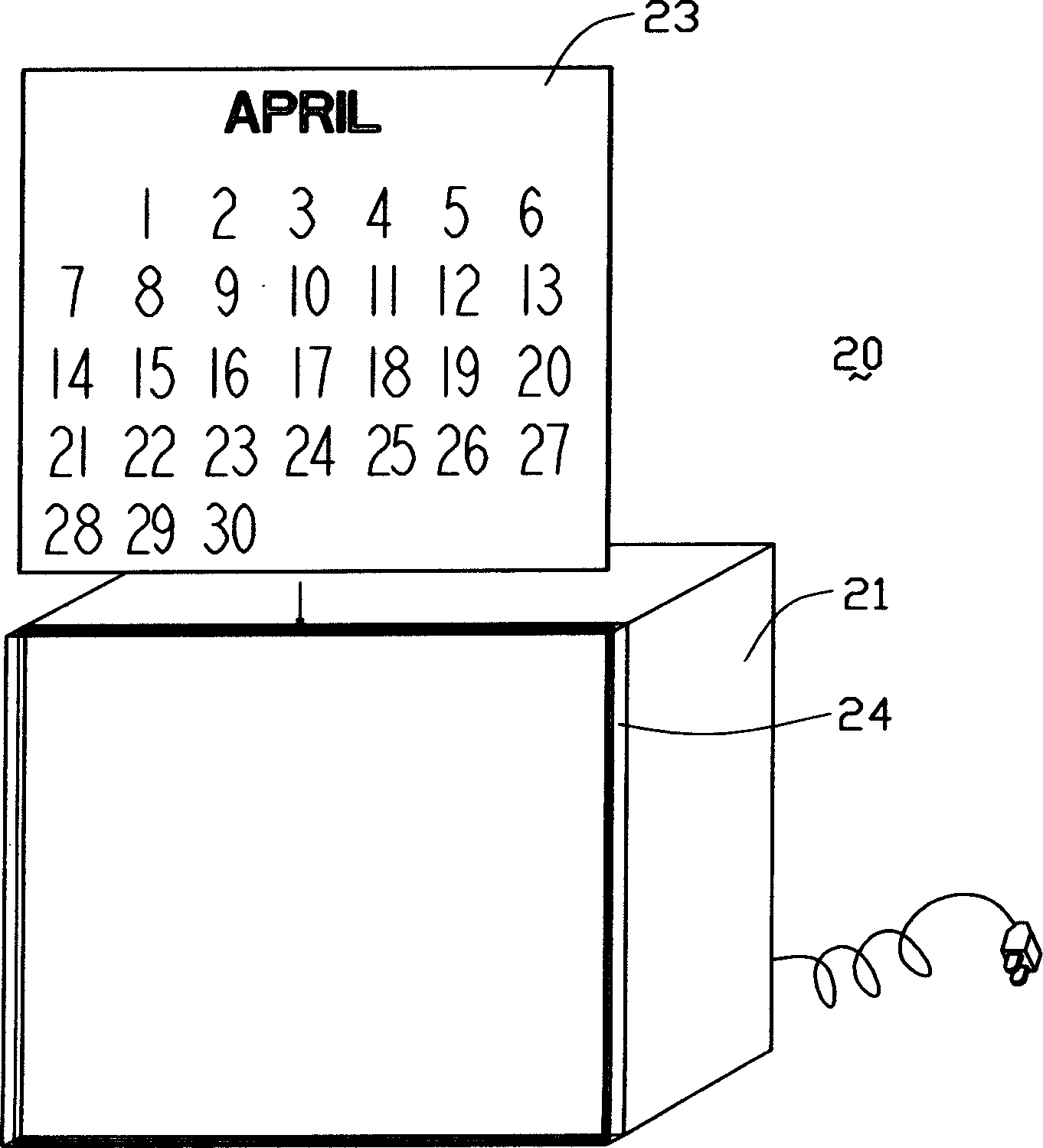 Demonstrating apparatus