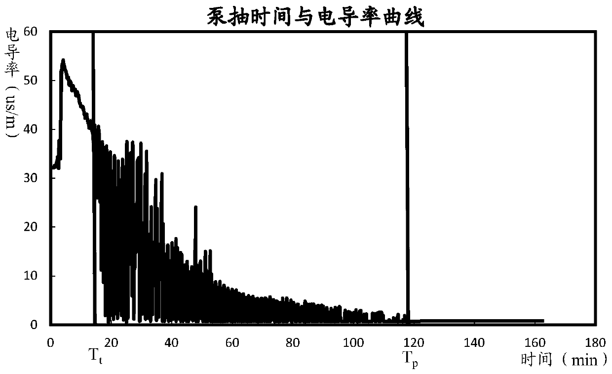 Method and system for determining invasion depth of slurry filtrate