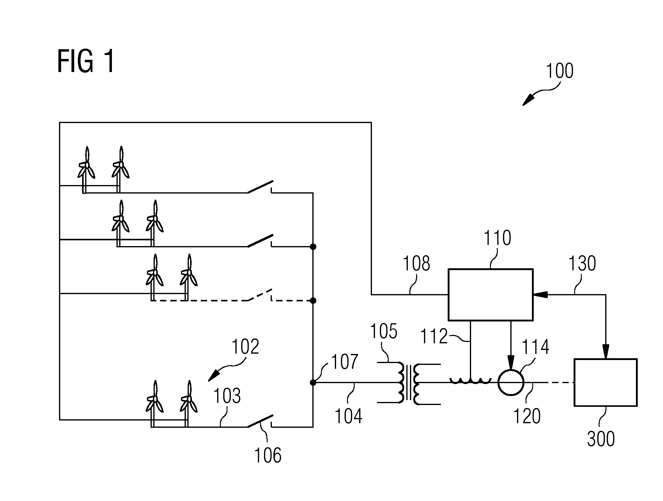 Method and a control unit for validating an electric power plant