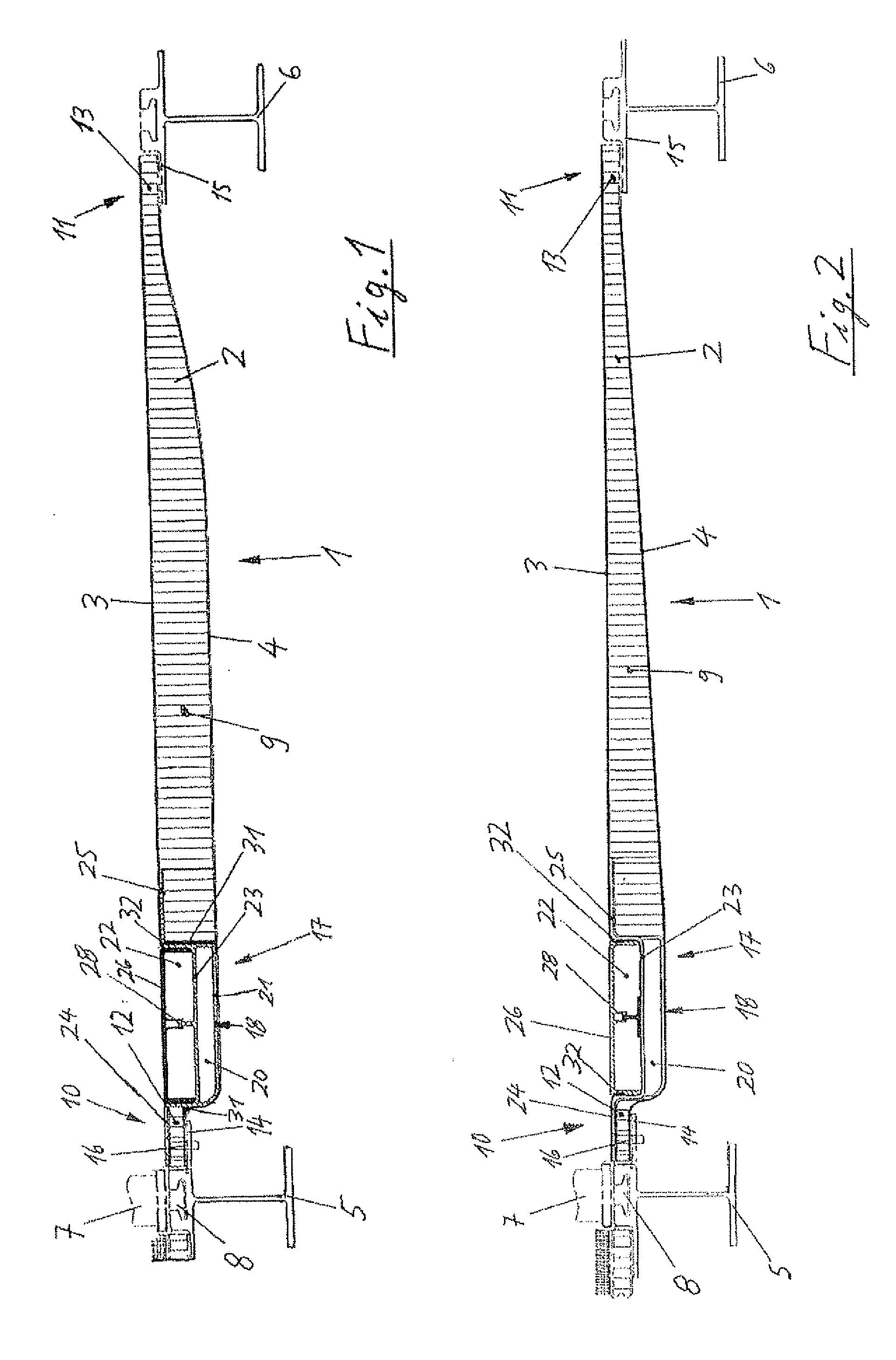 Arrangement for installing electric cables in the floor region of an aircraft