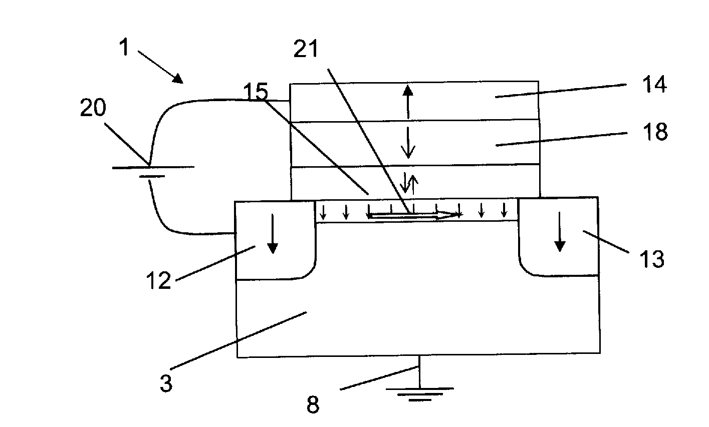 Switchable element