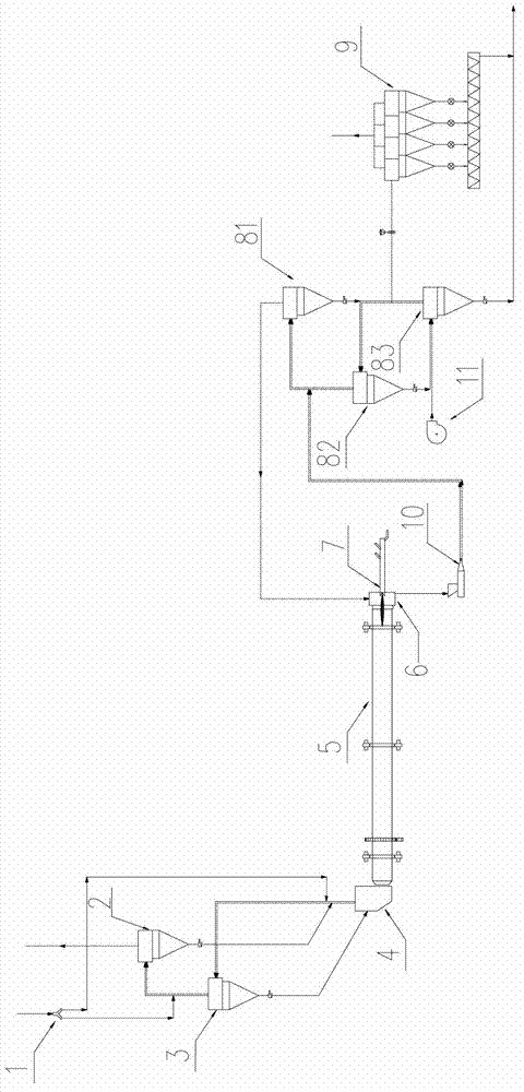 Method and device for roasting water insoluble potassium ore to extract potassium chloride to produce potash fertilizer