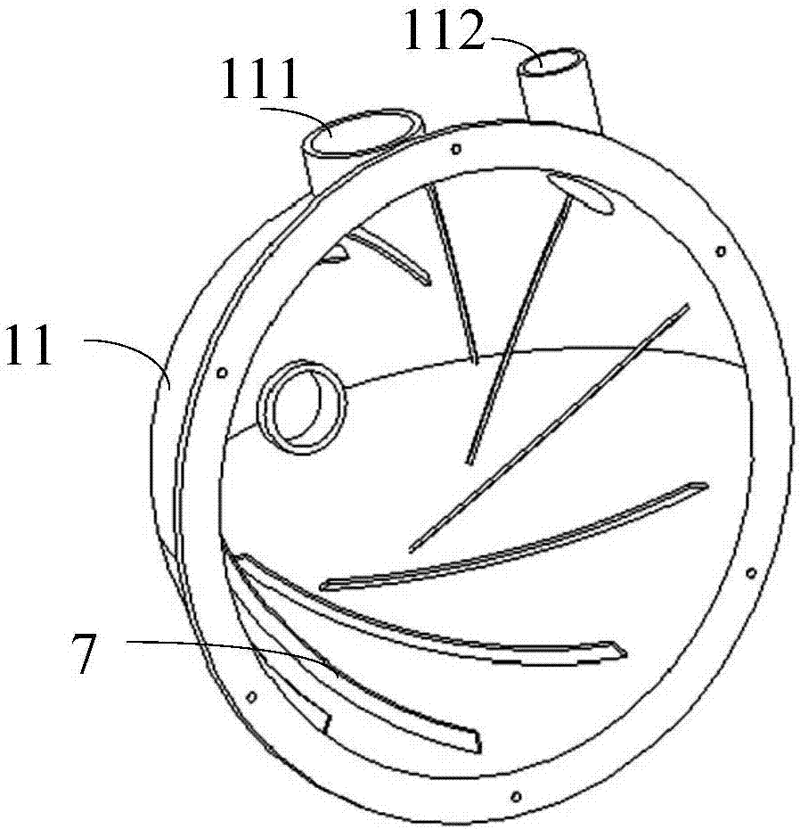 Device for recovering nitrogen element in aluminum ash