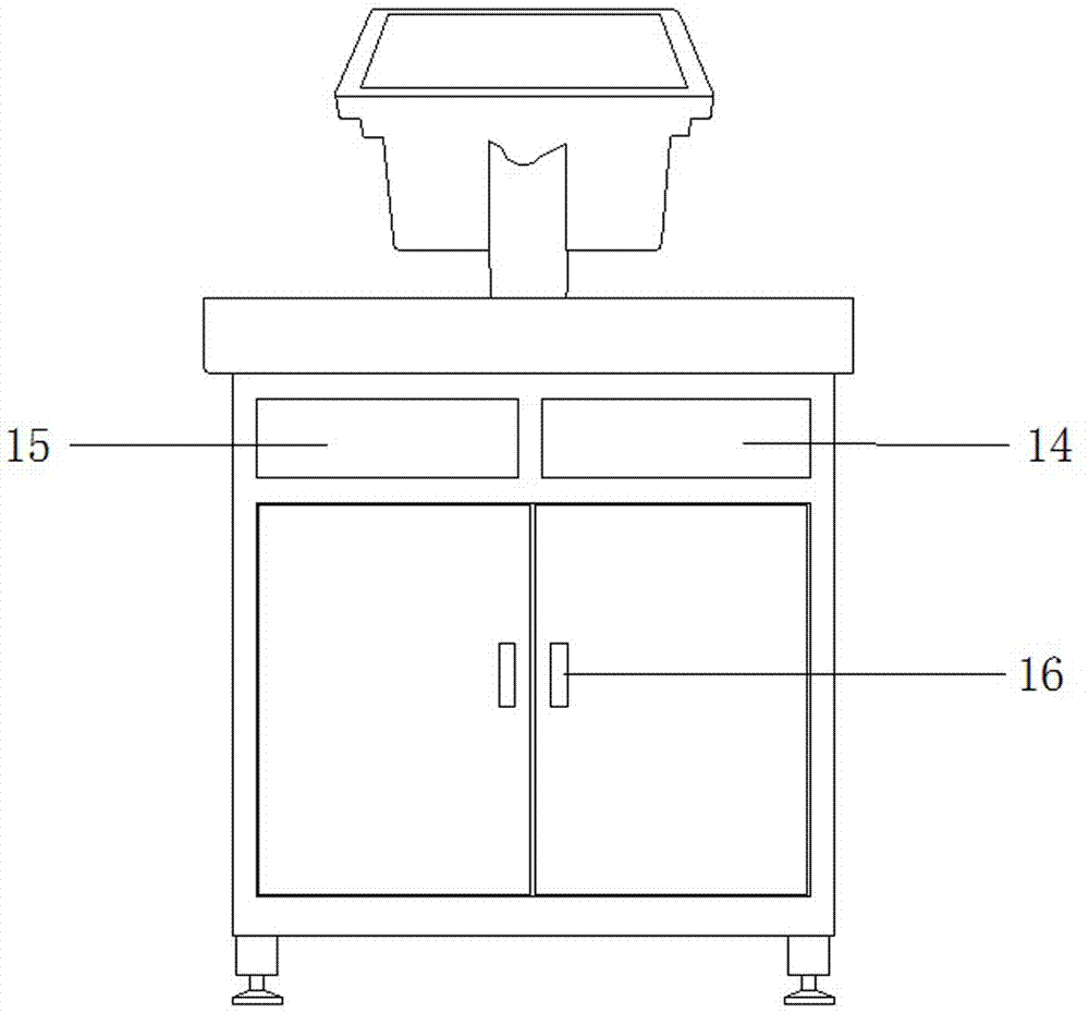 Food and beverage settlement device and method based on face recognition