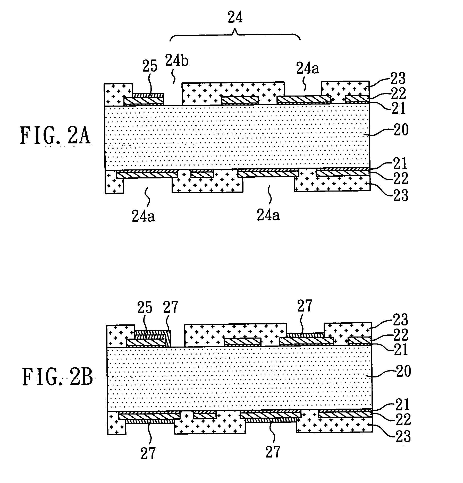 Substrate with surface finished structure and method for making the same