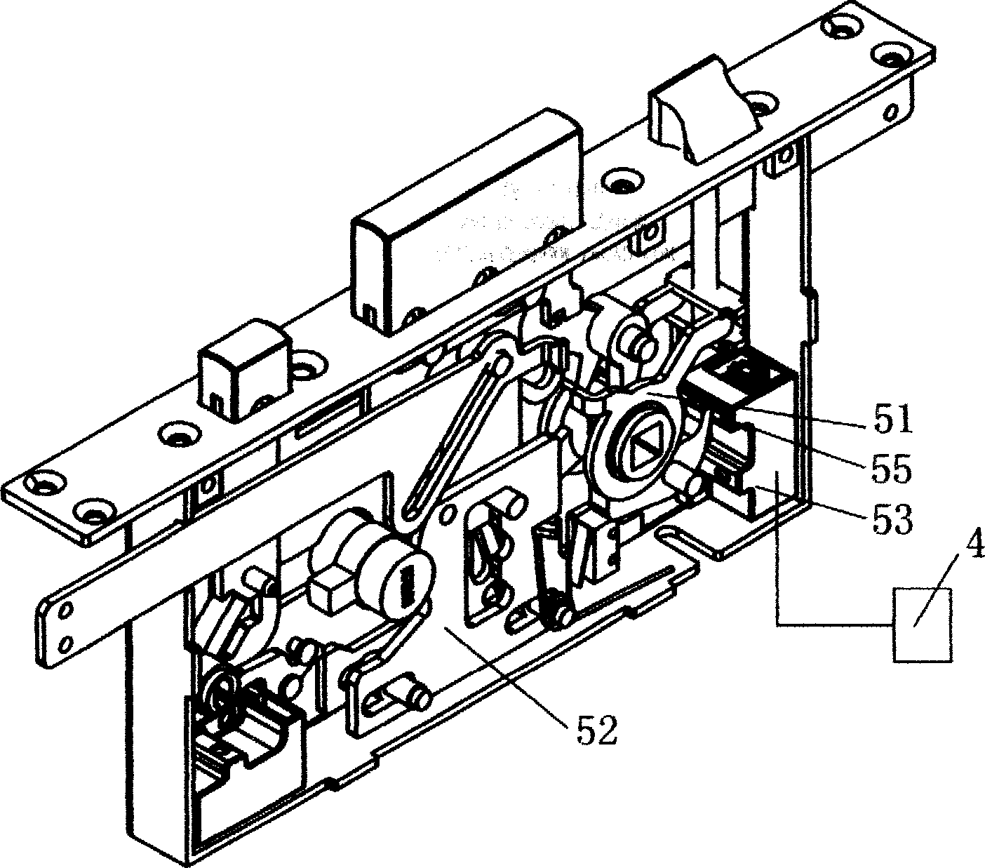 Telephone remote unlocking system